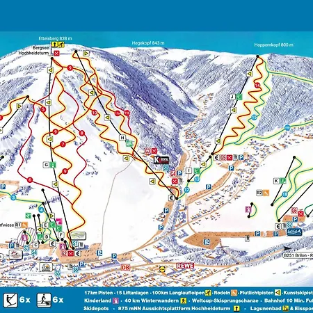 Stilleben 'da Vinci' - Direkt Im Skigebiet Am Ritzhagen Willingen (Upland)